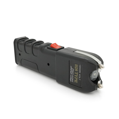 Ліхтар-відлякувач ручний BAILONG OCA TW-928, 1LED 5730, струм 12000KV, 1W, 1 режим, Li-ion вбудований, Black, IP44, кабель живлення, 165х46х30мм, BOX