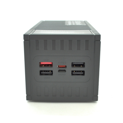 Power Bank Remax RPP-161 50000mAh, 2USB+Type-C+Lightning, QC/PD, 22.5W, Black, 1.34kg