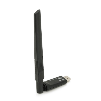 Бездротовий мережний адаптер Wi-Fi-USB LV-UAC24BD, RTL8811CU, Bluetooth, з антеною, 802.11 a/b/g/n, 650Mbps, Box