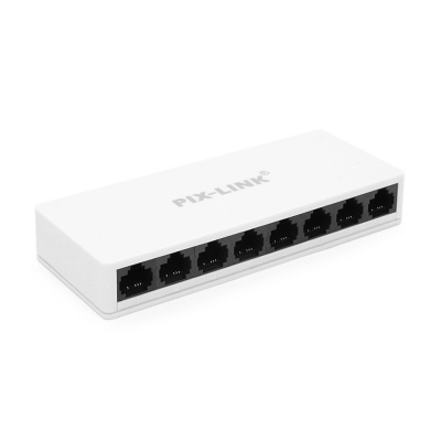 Комутатор PIX-LINK LV-SW08 8 портів Ethernet 10/100 Мбіт/сек, BOX Q100