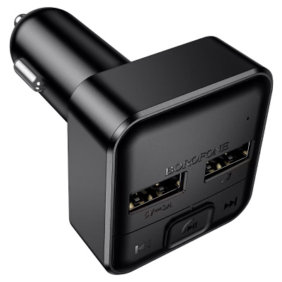 FM- модулятор Borofone BC63, Black, Box