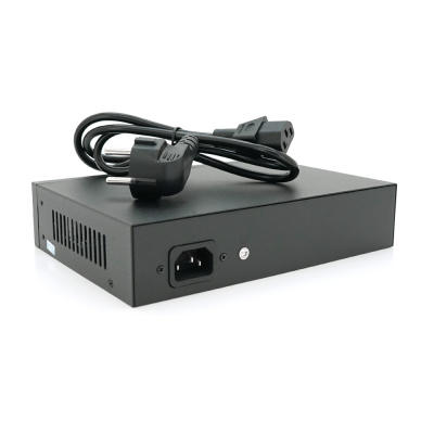 POE комутатор Merlion 10 POE 10/100 + 2 RJ45 10/100 вбудований блок живлення 52V 2.5A