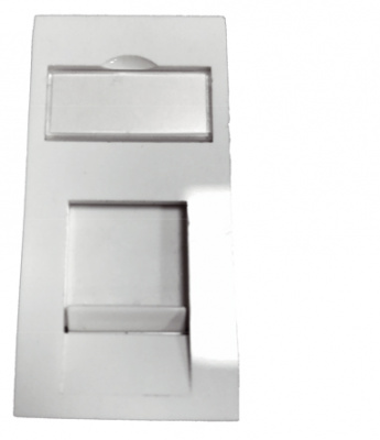 Модульна вставка OK-net, 25х50 1 порт