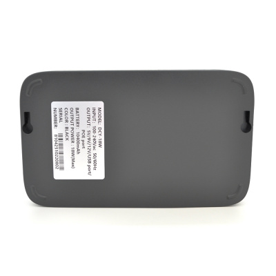 ДБЖ UPS-18W DC1018P YT45391 для роутерів/комутаторів/PON/POE-430, 5//9/12V, 1A, 10400MAh(4*2600MAh), Black, BOX