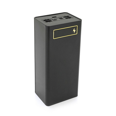 Power bank Voltronic D21-PD під 21х18650, Digital display, Output: 22.5W, Micro-USB, Type-C, Lightning, ABS, PVC, Black, BOX