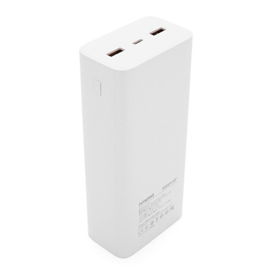 Power Bank FONENG P55 30000mAh, 2*USB+Tepe-C, White, 0.580kg, Box