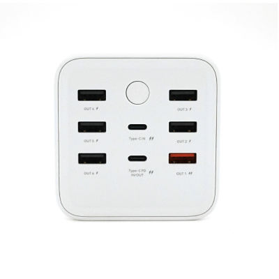 Powerbank JOKO J13 50000mAh, PD 22.5W, 6xUSB+2xType C, Black/White, (1030g), Box