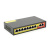 Комутатор POE з 8 портами POE 100Мбіт + 2 порт Ethernet (UP-Link) 100Мбіт, 52V/2.3A, 100/250метрів, корпус - метал, Black, БП вбудований, Q20 Комутатор POE з 8 портами POE 100Мбіт + 2 порт Ethernet (UP-Link) 100Мбіт, 52V/2.3A, 100/250метрів, корпус - метал, Black, БП вбудований, Q20