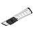 SOLAR LED-ліхтар Anern AN-SLZ-80W, 80W,240LED, 768WH LiFePO4, 18V 100W, 210lm/w, 120°, заряд 8 ч, разряд 4 часа, IP66. Aluminium + PMMA,1548*385*139mm