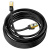 Патч-корд литий HOCO US02, FTP, RJ45, Cat.6, 5,0m, чорний Патч-корд литий HOCO US02, FTP, RJ45, Cat.6, 5,0m, чорний