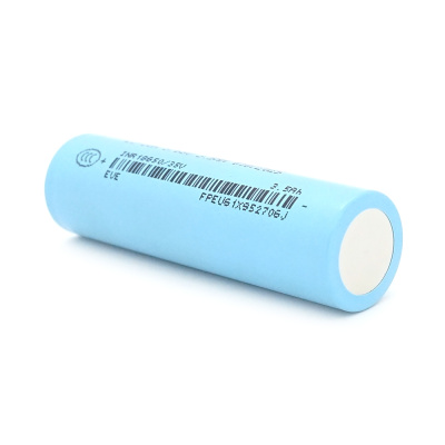 Акумулятор 18650 Li-Ion EVE 3500mAh 35V 3c 3.5A, 4.2/3.6/2.5V,  Blue