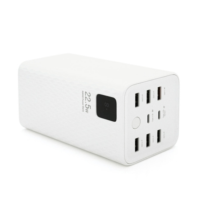 Powerbank JOKO J13 50000mAh, PD 22.5W, 6xUSB+2xType C, Black/White, (1030g), Box