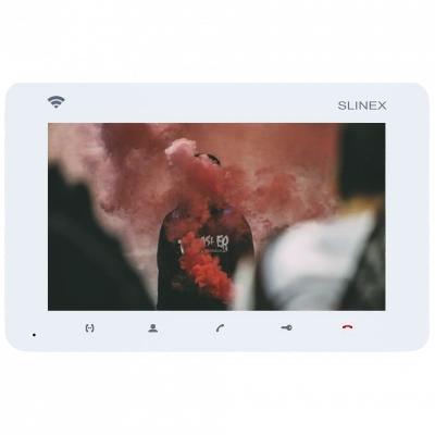 Slinex SM-07N Cloud 7" дюймів white Відеодомофон