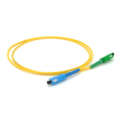 Патчкорд оптичний SC/UPC-SC/АPC 3.0mm 1 м, оболонка LSZH, ціна за 1 шт