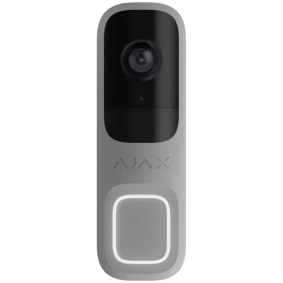 Ajax Doorbell Grey RAL 7004 Відеодзвінок