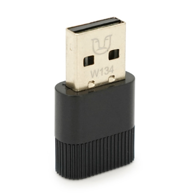Бездротовий мережний адаптер Wi-Fi-USB AUFA W134, 802.11bgn, 300Mbps, 2.4GHz, WIN7/8/10/11/MAC/LINUX, Blister