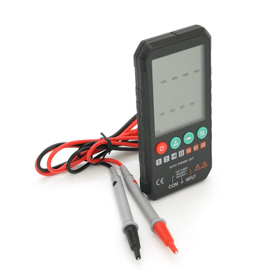 Мультиметр Fuyi FY107A Вимірювання: V (AC/DC), A (AC/DC), Ω, C, Hz (NCV, Live). Функції: продзвонювання, тест діодів, ліхтарик.