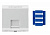 Модульна вставка OK-net, 45х45 1 порт, тип 2