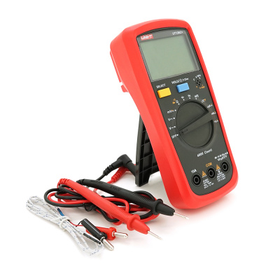 Мультиметр UNI-T UT136C+ Вимірювання: V, A, R, Hz, C, True RMS, підсвічування, утримання даних, продзвонювання, тест діодів