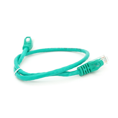 Патч-корд литий RITAR, UTP, RJ45, Cat.5e, 0.5m, зелений, Cu (мідь)