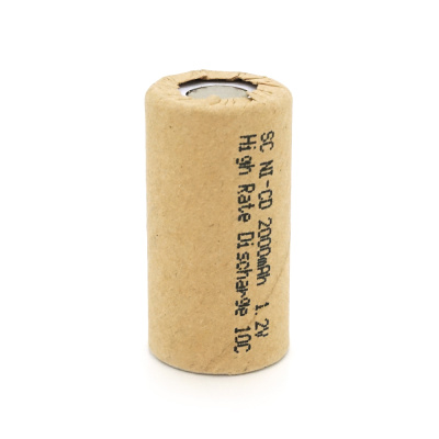 Акумуляторна батарея для шуруповерта Ni-Cd SC PH 2000mAh 1.2V, 10C, 23x43 mm
