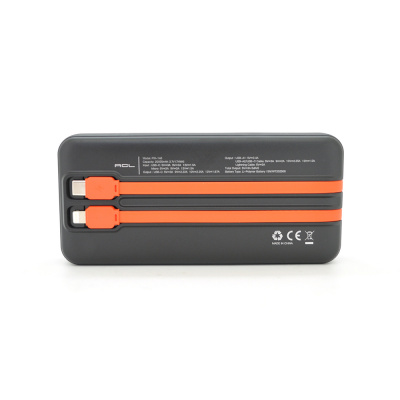Powerbank ACL PW-140 20000mAh, 22.5W, Кабель Type-C + Lighting, 0,450 kg, Black, Box