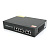 Комутатор POE 48V з 4 портами POE 100Мбіт + 2 порт Ethernet (UP-Link) 100Мбіт, корпус - метал, Black, БП вбудований, Q20