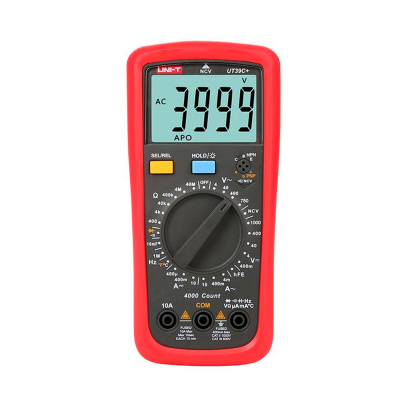 Мультиметр UNI-T UT39C+ Вимірювання: V, A, R, F, C, hFE