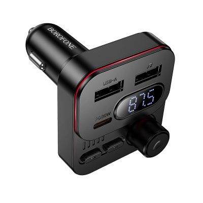 FM- модулятор Borofone BC61, Black, OEM
