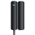Дротовий магнітоконтактний сповіщувач Ajax Superior DoorProtect black Fibra