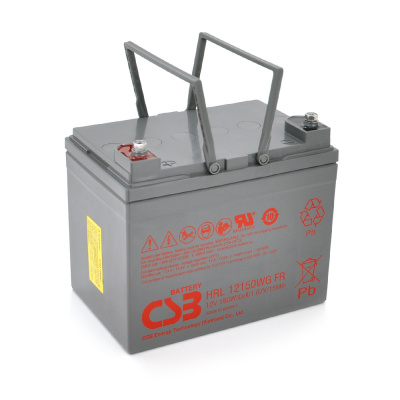 Акумуляторна батарея CSB HRL12150WGFR, 12V 38Ah (195х130х172мм)