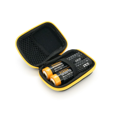 Акумулятор 18650 Li-Ion Vapcell P1835A, 3500mAh, 10A, 3.6V (2.5-4.2V), Micro USB, 2 шт. в упаковці, ціна за 1 шт.