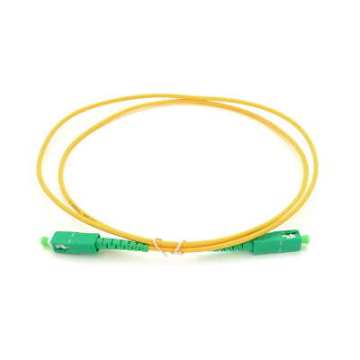 Патчкорд оптичний SC/APC-SC/APC 3.0mm 1 м, оболонка LSZH, ціна за 1 шт