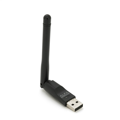 Бездротовий мережевий адаптер з антеною 10см Wi-Fi-USB LV-UW07, RT7601, 802.11bgn, 300MB, 2.4 GHz, WIN7 / XP / Vista / 2K / MAC / LINUX, Blister Q300