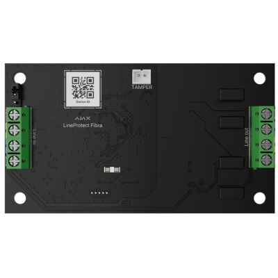 Модуль для захисту пристроїв від короткого замикання та саботажу Ajax Superior LineProtect ASP Fibra