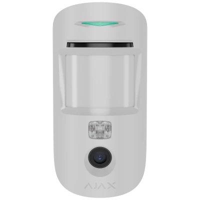 Бездротовий сповіщувач руху з камерою Ajax Superior MotionCam AM (PhOD) white Jeweller