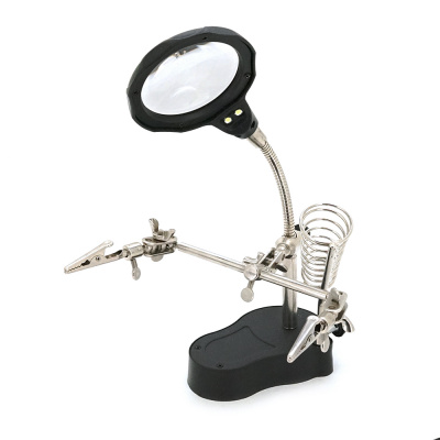 Тримач "третя рука" TE-801, діамерт 90мм, 3.5-12X, Box